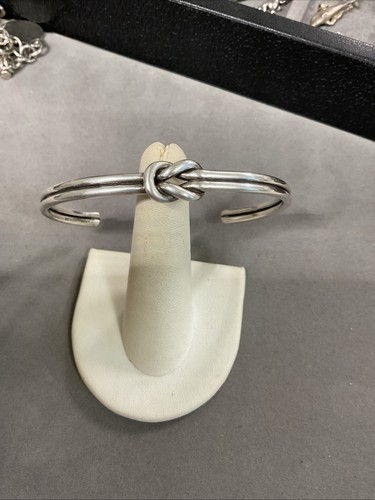 James Avery Sterling Silver Retired Lovers Knot Bracelet