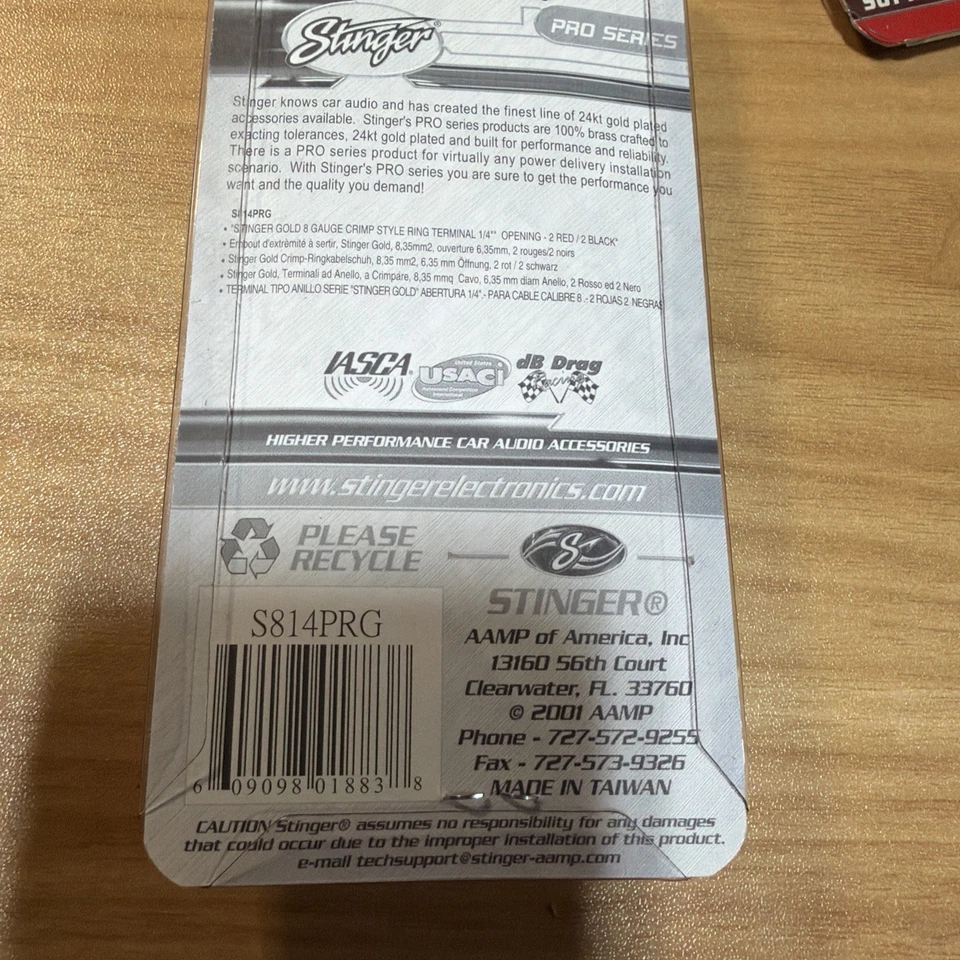 Аксессуар для автомобильной аудиосистемы Stinger S814PRG - Изображение 2 из 2