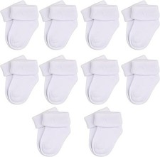 10 Pairs Baby Socks 0-3 Months, Newborn Socks 0-3 Months, Toddler Sockss Made of