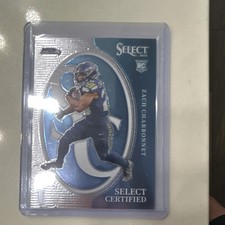 Panini Select Certified Rookies Zach Charbonnet #CRO-ACH Seattle Seahawks Rookie