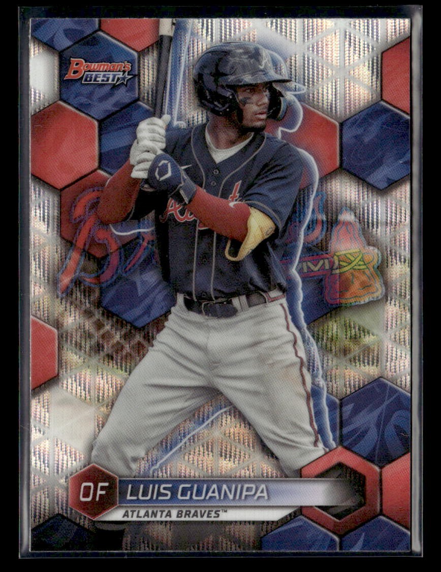 2023 Bowman's Best #TP-21 Luis Guanipa Top Prospects Wave Refractors RC