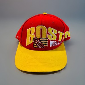 Vintage Apex One 1994 Boston World Cup Soccer Snapback Hat Cap FIFA 