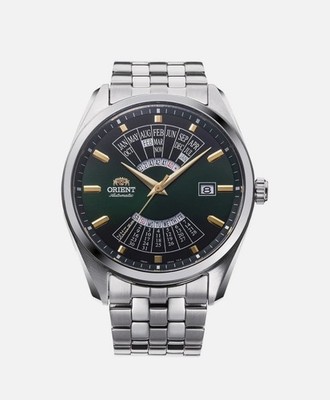 Automatikuhr ORIENT MULTI YEAR CALENDAR RA-BA0002E30B Stahl Grün