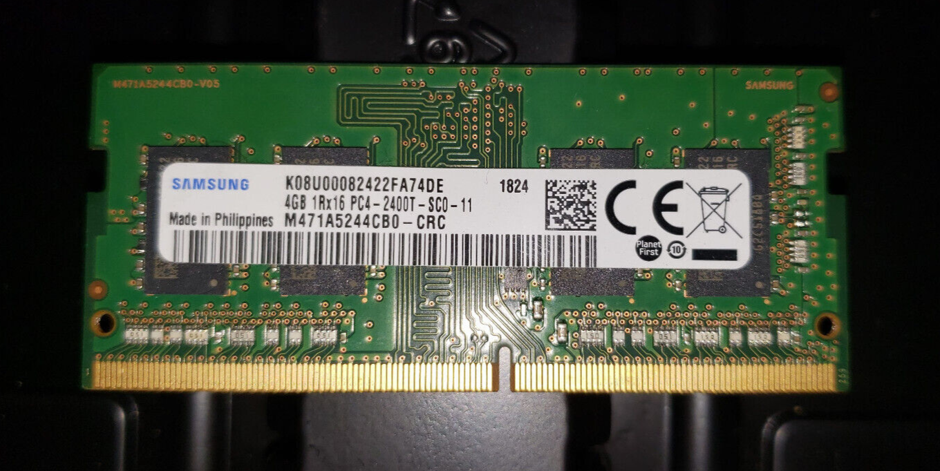 2020 DDR4 4GB 1Rx16 PC4-2400T Laptop RAM Memory Module