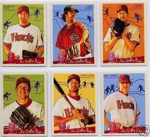 Arizona DIAMONDBACKS 2008 Goudey 6-card Team Set Max Scherzer RC Randy ...