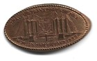 Copper elongated penny (cent) CENTURY OF PROGRESS INTERNATIONAL EXHIBITION #41b — photo 1