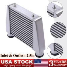 Universal Mount Intercooler 17"x11"x2.75" 2.5" Inlet & Outlet ONE SIDE TOP!!