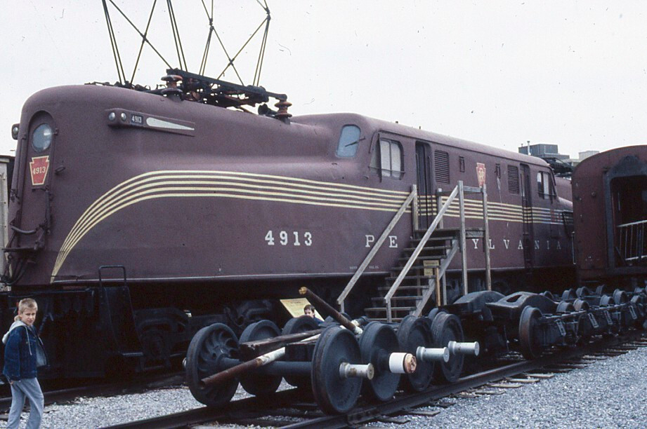 Railroad Slide - Pennsylvania #4913 GG1 Electric Locomotive