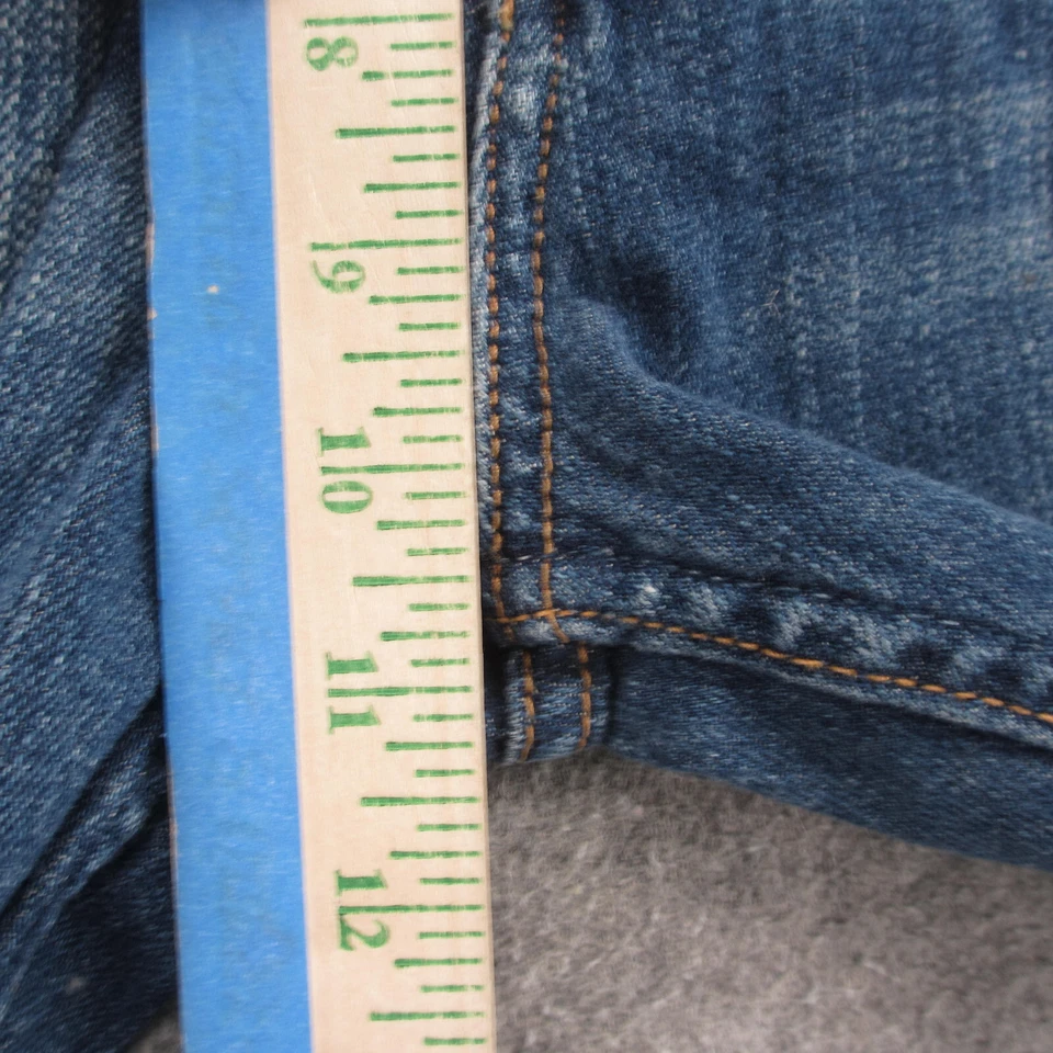 Alfani牛仔裤女式34x30蓝色浅水洗靴型牛仔裤 — 第 4/4 张图片