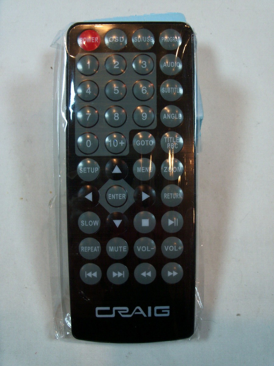 Craig F-1301-1 A/V OEM Remote Control New