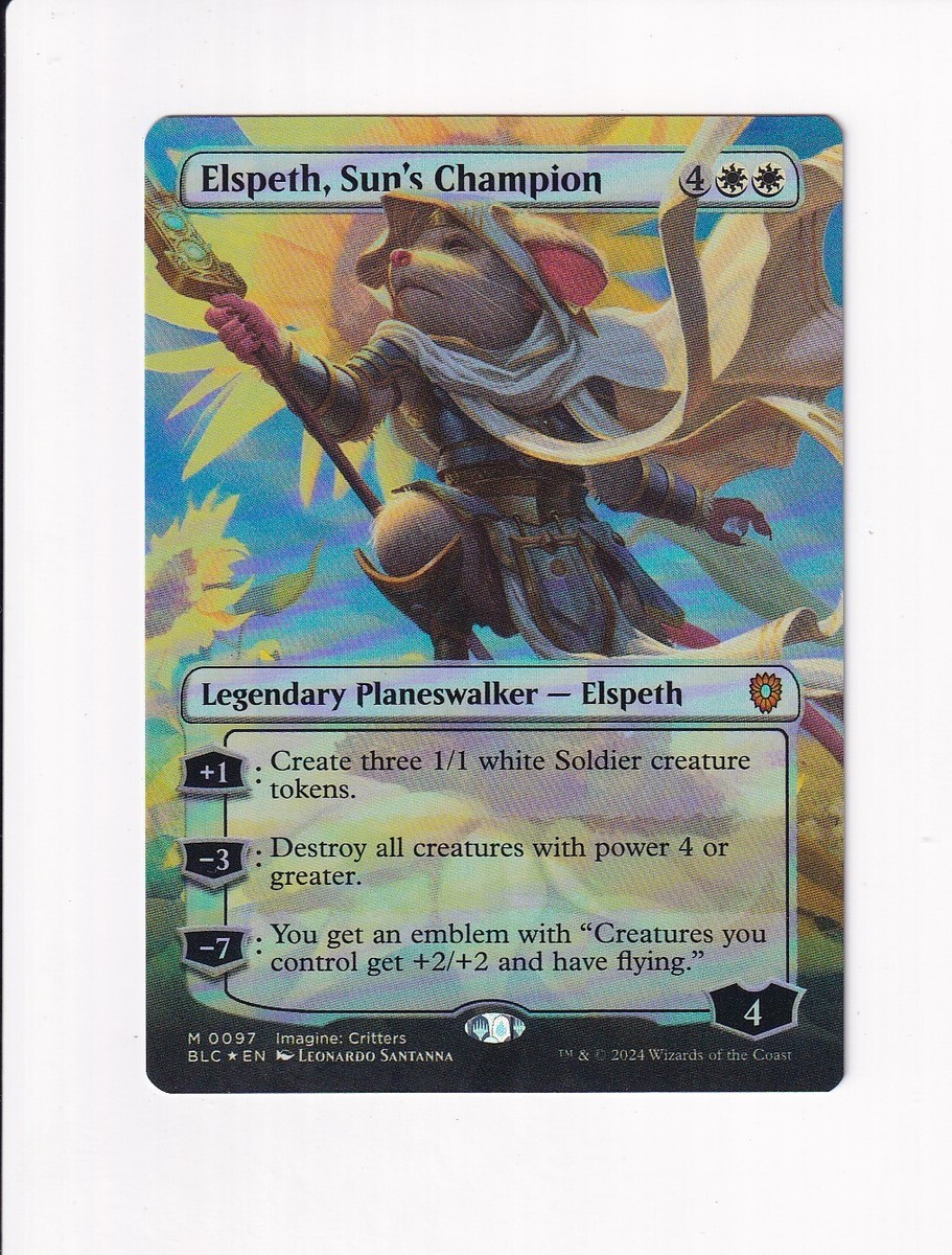MTG エリーウィック・タンブルストロム アンパサンド プロモ Foil 181)《エリーウィック・タンブルストロム/Ellywick Tumblestrum
