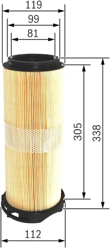 KIT DE SERVICIO PARA MERCEDES C220 2.1 CDI W204 - FILTROS BOSCH ACEITE/AIRE/COMBUSTIBLE/CABINA - Imagen 10 de 13