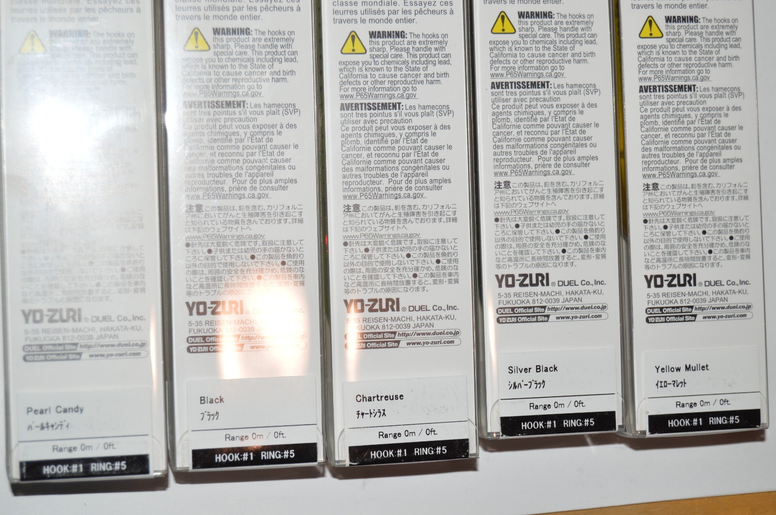 5 lures yo zuri 3d prism inshore saltwater pencil popper 5 3/8" r1433 assortment - Image 4