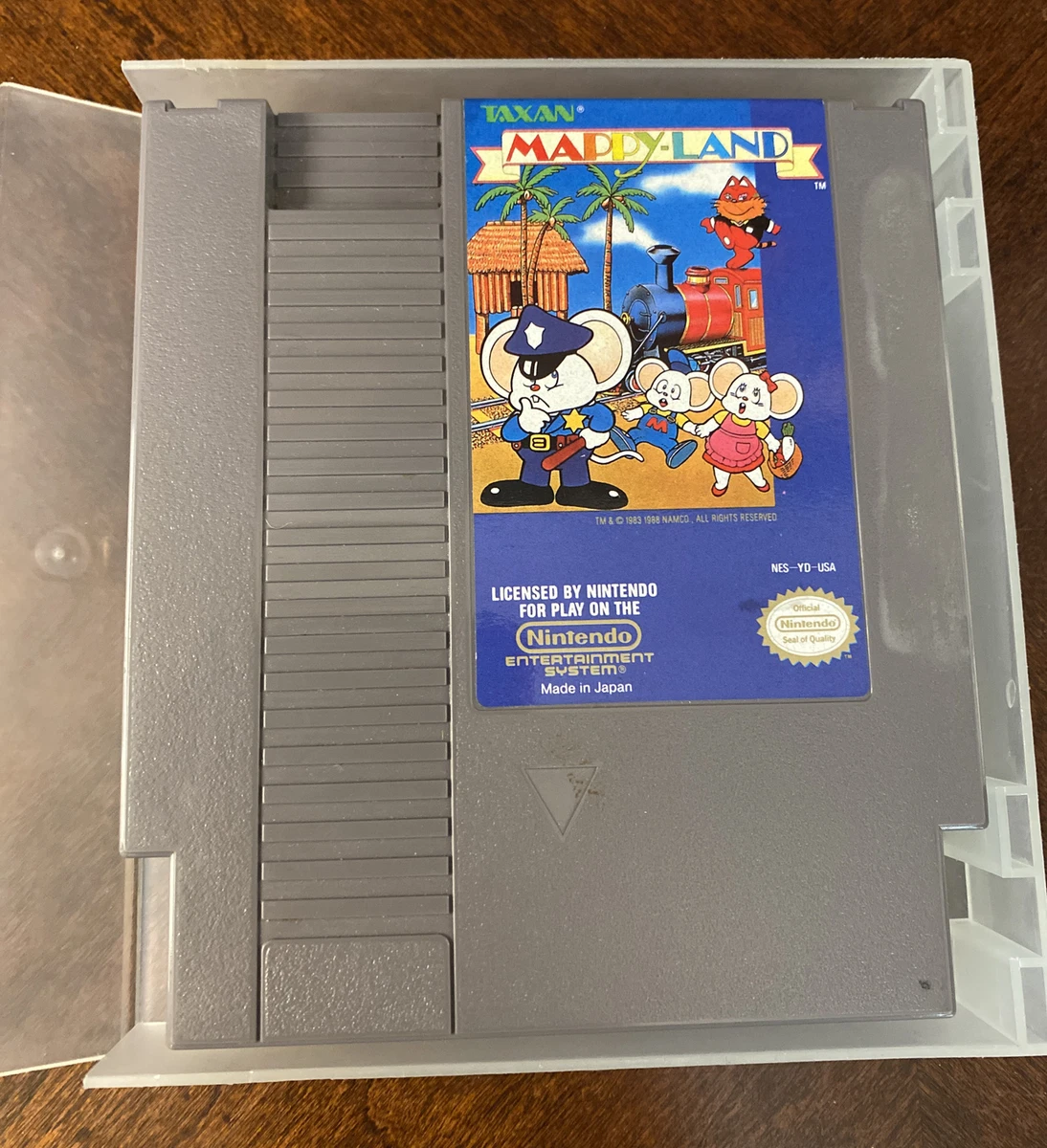 Mappy Land NES Nintendo Original Classic Authentic Game TESTED
