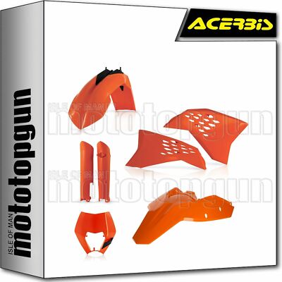 ACERBIS 0014219 FULL PLASTICS KIT ORANGE KTM EXC 200 2008 08 2009 09 2010 10