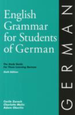 English Grammar for Students of - Paperback, by Zorach Cecile