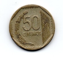 Perú 2013, Coat of arms/Inca motif, modern coin, 0.50 nuevo sol