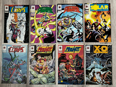 8 Valiant Comic Books: Rai Future Force, Solar, Hard Corps, Magnus, X-O Manowar!