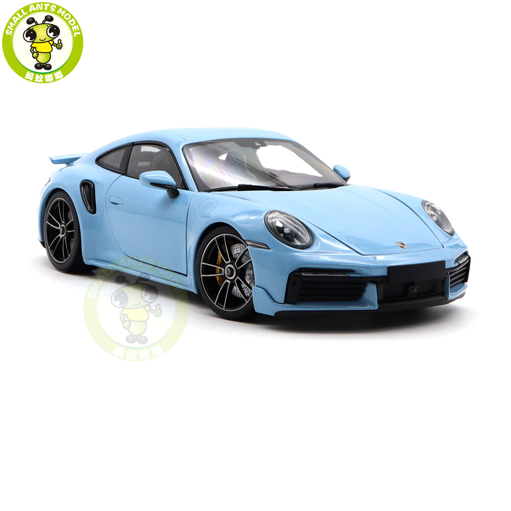 1/18 Minichamps Porsche 911 Turbo S Coupe Sport Design 2021 LB