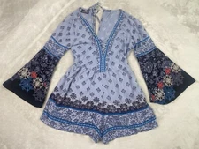 Angie Boho Shorts Romper Size S