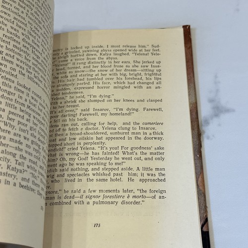 On The Eve By Ivan Turgenev Foreign Languages Publishing House Moscow HC DJ - Foto 14 di 24