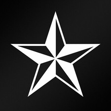 Nautical Star Car Laptop Motorbike Vinyl Decal Sticker Ia Nautical Star Car Laptop Motorbike Vinyl Decal Sticker Ia