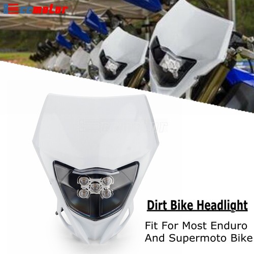 White LED Headlight for Yamaha WR250R WR250X WR250F WR450 YZ250 TTR110
