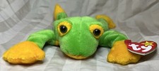 Ty Beanie Baby  Smoochy  The Frog 1997