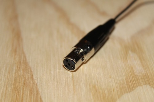 Black Lavalier Lapel Microphone for Shure Wireless Bodypack Transmitters *NEW*. - Picture 7 of 9