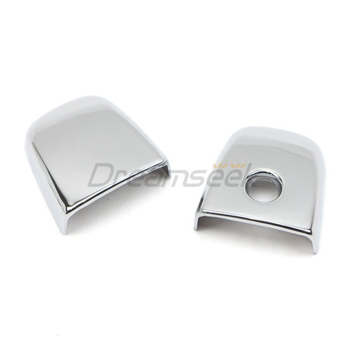 Cubierta de manija de puerta con cerradura inteligente para Nissan Altima 2013-18 moldura lateral cromada - Imagen 9 de 10