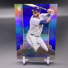 #/99! 🚨2020 Panini Blue Titanium Yordan Alvarez RC Houston Astros Rookie #15