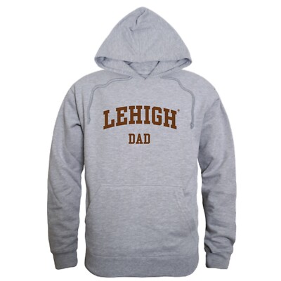 Lehigh University Mountain Hawks LU NCAA College Dad Hoodie Sweatshirt