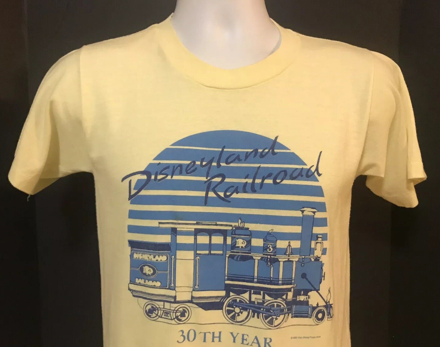 Disneyland Railroads 30th Year Vintage 1985 JerZe… - image 2