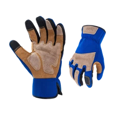 Vgo 1Pair Men Garden Gloves,Safety Work Gloves,Puncture-proof,Thornproof(SL7475)