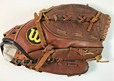 WAF Wilson Aztec Leather Softball Glove 11 1/2