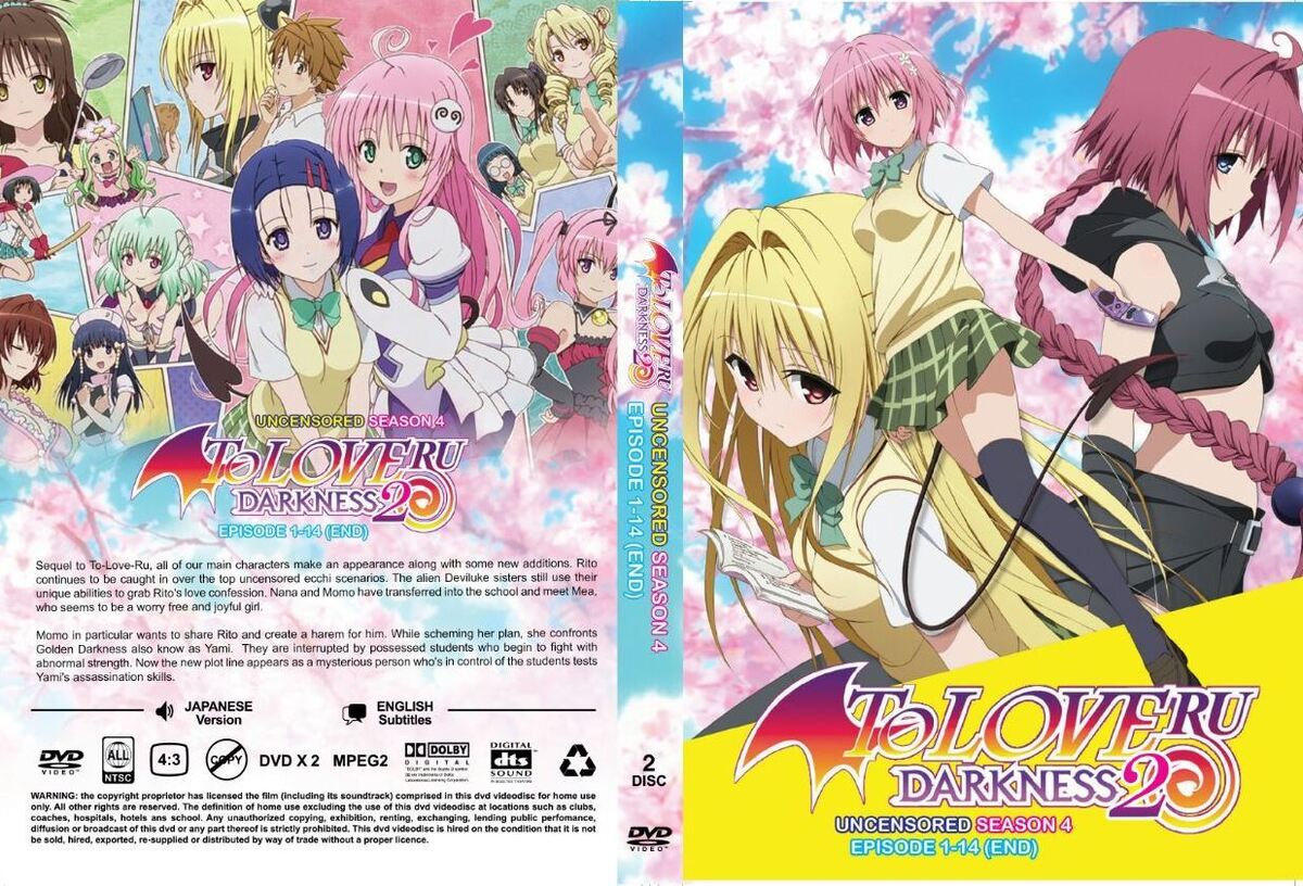 To Love-Ru Darkness 2nd (Season 4) ~ All Region ~ Brand New