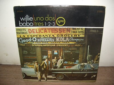Willie Bobo - Uno Dos Tres 1 2 3 1966 US RARE LP LATIN JAZZ BOOGALOO