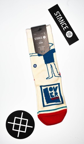 Stance Kids Socks 'Hug Time Kids' | Youth Large 3-5.5 | Crew | New With Tags