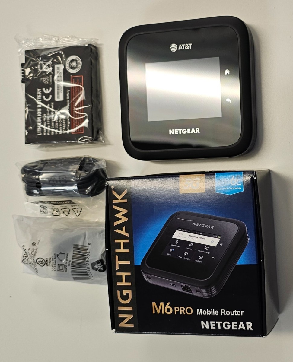 NETGEAR MR6500-1A1NAS 5Gモバイルルーターunlock済み Hot 5G Mobile Router M6 Pro Netgear MR6500 WIFI 6E+sub 6 for
