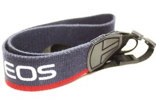 Excellent Canon EOS Shoulder Neck Strap Blue Color From Japan A101829