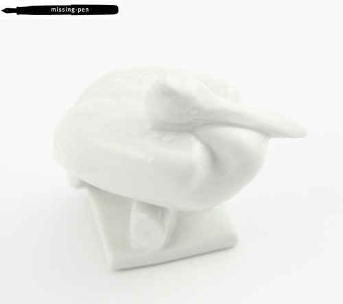 125 Years Pelikan Porcelain Promotion / Collector Figure in White from 1988 (1) - Picture 7 of 10
