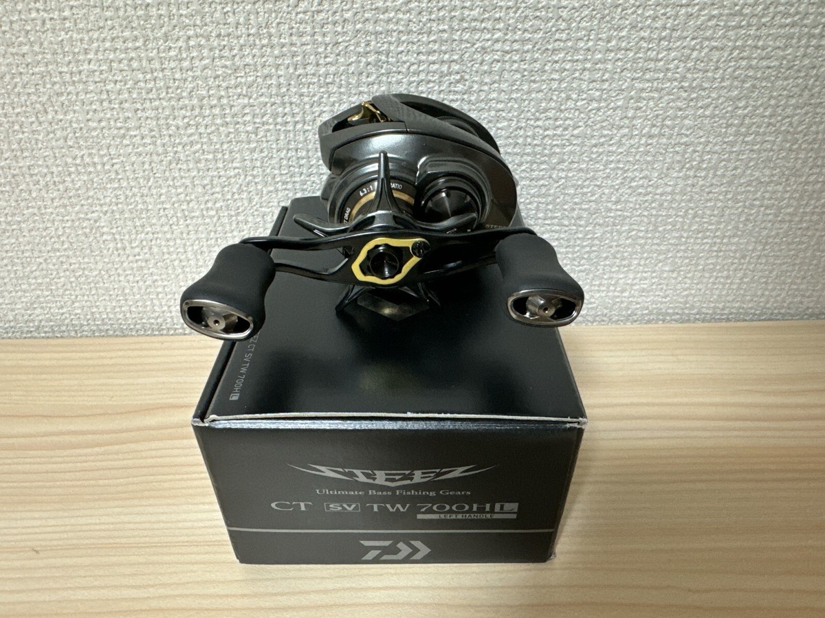 Daiwa Baitcasting Reel 19 STEEZ CT SV TW 700HL Left 6.3:1 Fishing