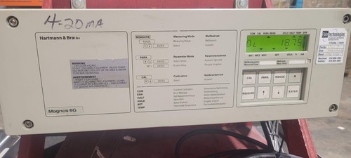 Analizador mecánico de oxígeno Magnos 6G Hartman & Braun - Imagen 3 de 11