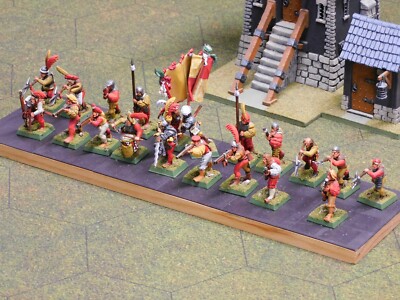 Painted Games Workshop Warhammer Empire ''State Troops'' Regt. (# 1)  (20 Figures)