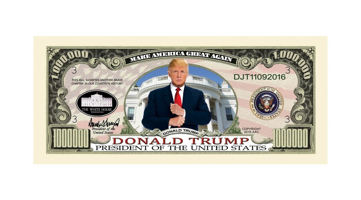 Pack Of 100 Collectible Novelty Notes For Fans Million Dollar 4 thumbnail image