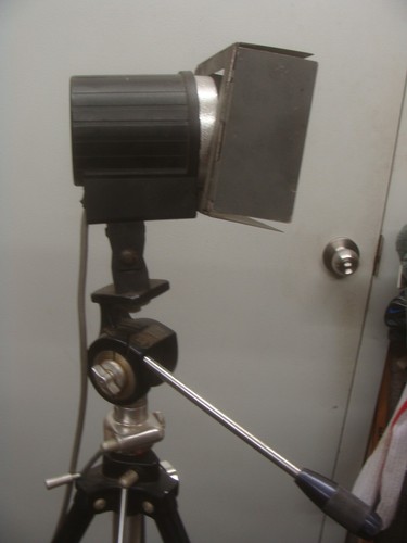 Elevator Hi-Boy 2 Tripod 7' by Quick-Set with Hedler Turbo-Lux Photog Light - Picture 10 of 19