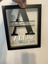 family name picture frame