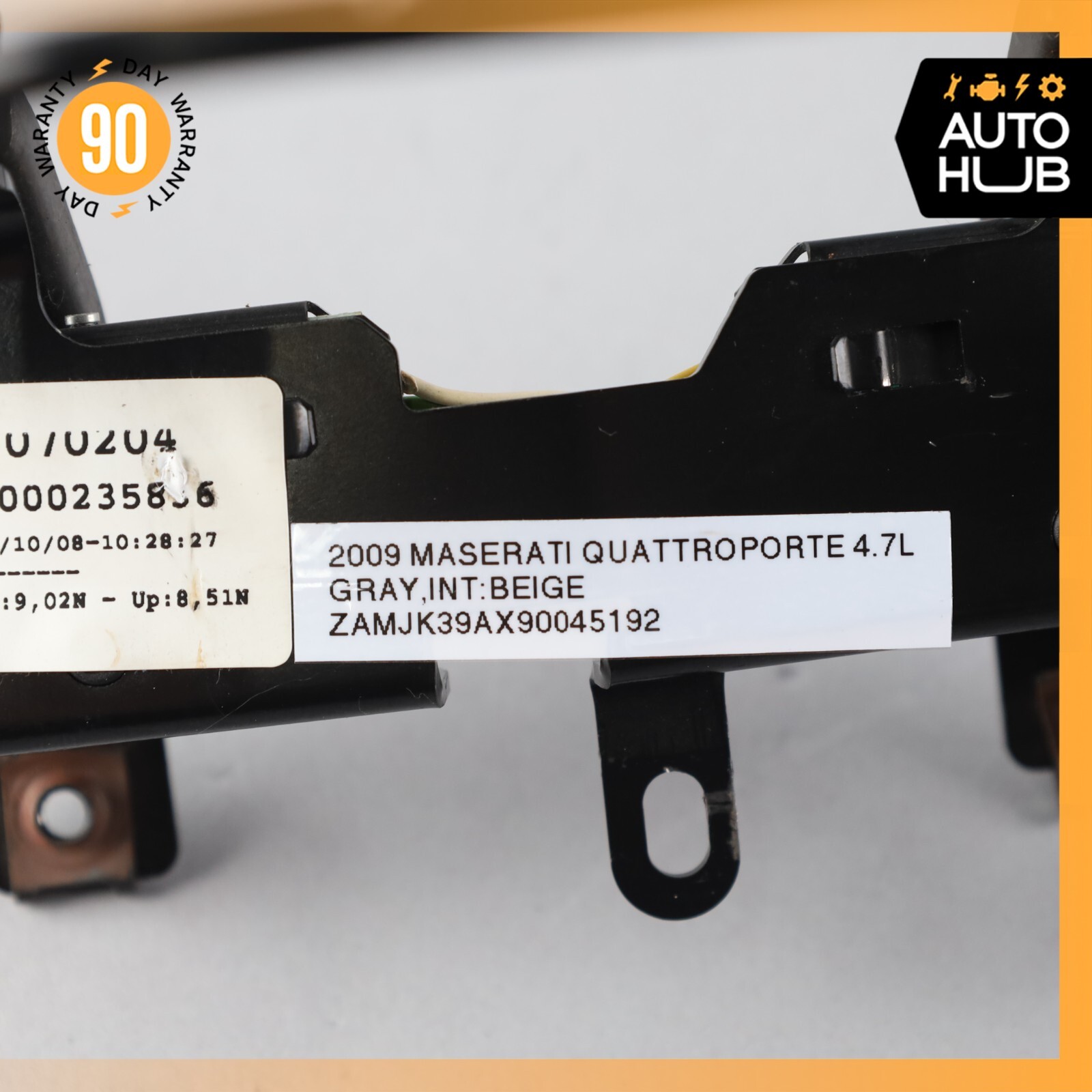 03-19 Maserati Quattroporte M139 Steering Wheel Paddle Shifters Set OEM 50k