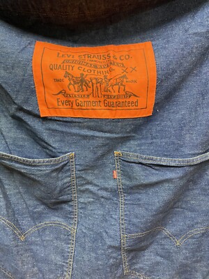 Vintage Levi's Denim Laundry Bag | eBay