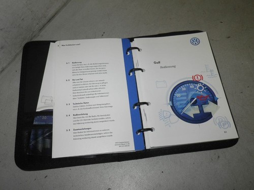 Bedienungsanleitung Bordmappe deutsch, 05/99, mit Radioanleitung Beta 08/98  GOL